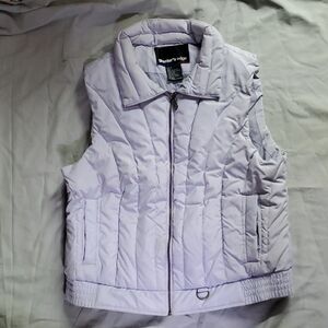 Women's Light Purple Puffer Vest